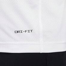 Nike Dri-Fit Ready Solid Breathable Training Short Sleeve T-Shirt, White, Men - 白色 - 查看 4