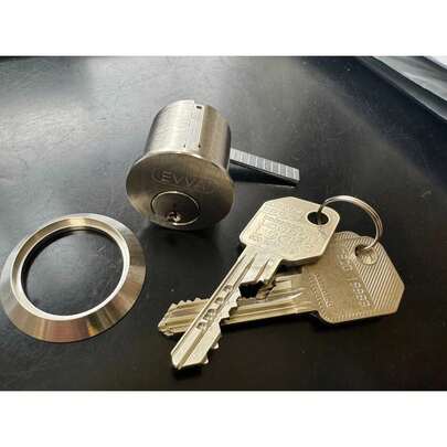 Evva EPS Rim Cylinder NP - BNIB W/3 Keys. High Security Restricted Profile
