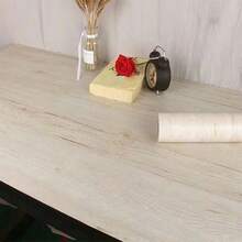 Wood Grain Sticker Self-Adhesive High Quality Wallpaper Suitable For Kitchen Countertops Cabinets Tables Walls Renovation - 1PC - View 4