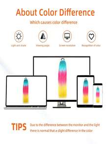 24Inch Synthetic Hair Ponytail Hair Extensions Hair Shiny Hair Ponytail Extension For Braiding Hair On Hair Tie Loose - Multicolor - View 7