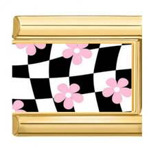 1 PC Sweet Girl Pink Series DIY Modular Bracelet Accessories, Heart/Rabbit/Flower/Graffiti Elements, Girly Style Versatile Jewelry Supplies - Pink - View 20