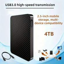 RUSHBGM External Hard Drives - màu đen - Xem 11