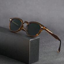 Oval Shape Modern Design Sunglasses CP+PC Special Pin Core Design Style Small Frame Eyeglasses Accessories For Birthday Festival Gifts Casual Glasses Street Fashion Items - K39768 - View 6