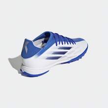 Adidas X SPEEDFLOW.3 TF DIAMOND EDGE Artificial Turf Football Shoes - Blue and White - View 9