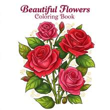 GDTME Libro para colorear premium de 24 páginas para adultos, fácil y cómodo de colorear, con páginas perforadas para decoración, adecuado como regalo de cumpleaños, aniversario, Pascua, vuelta al colegio para familiares y amigos, 7.9x7.9 pulgadas, artículos de papelería - Libro para colorear relajante - Ver 13