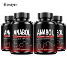 Himiyer ANABOL Protein Capsules - Muscle Enhancer And Shaping Agent - Antioxidant - High-Intensity Synthesis Support - Strength And Energy Support - Improves Athletic Performance, Professional Supplement - Steroids For Muscle Growth (For Men) - Herbal supplements - 查看 9