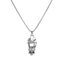 22pcs Punk Skull & Cross Jewelry Set, Necklace, Bracelet, Ring, Pant Chain, Suitable As Gift For Friends, Partners, Holidays & Anniversaries - Multicolor - View 5