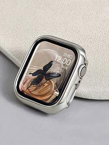 Hard Material Electroplated Gold Hollow Frame Compatible With Apple Watch Case 38MM 40MM 41mm 42MM 44MM 45MM 46MM 49mm , Protective Case For Watch Enthusiasts Replacement Watch Case Smart Watch Smartwatch Protection Cover Watch Case NO Glass Compatible With Apple Watch Ultra 11 10 SE 9/8/7/6/5/4/3/2/1 - Hollow Out - View 28