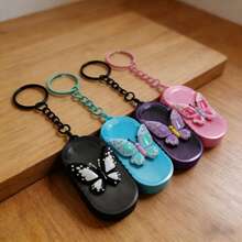 1pc Portable Mini Pill Box, Compact Jewelry Storage Box, Convenient Vitamin Organizer For Work, Travel Medication Container, Waterproof Divided Daily Pill Case, Plastic Medicine Box - Blue - View 3