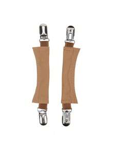 2PCS High Quality Anti-Slip Slippers Straps Anti-Drop High Elasticity Elastic Heel Clip Easy To Use Fixed Buckle Shoe Clips - Multicolor - View 3