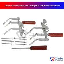 Caspar Cervical Distractor Set Right & Left With Screw Driver Spine Instrument - A - View 3