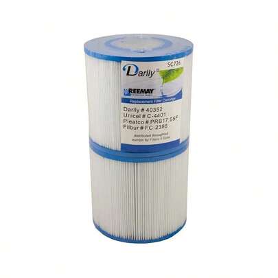 Darlly SC726 Replacement Hot Tub / Spa Filter PRB17.5SF (Twin Pack)