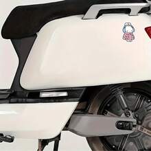 Nhãn dán xe hơi. Second Breakfast - Ring Kingdom - Nhãn dán nhẹ, thích hợp dán xe hơi, decal cản xe, sổ tay, v.v. - Nhãn dán hình thỏ mùa đông dễ thương bằng vinyl - Lớp phủ mờ chống thấm nước cho máy tính xách tay và bình nước - Hoàn hảo cho những người yêu sách và người hâm mộ công nghệ - Chất liệu vinyl bền lâu, đồ dùng làm sổ lưu niệm, văn phòng phẩm, nhãn dán vui nhộn cho Kindle - Phim nhẹ - Xem 7