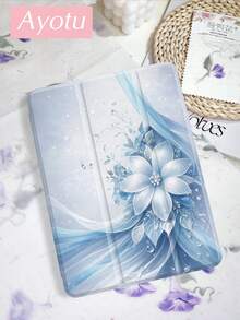 Ayotu Flower Patterned Tablet Case And Kindle E-Book Case, Compatible With 10th Generation, 11/Air 4th/Air 7th/9.7 Inches, Compatible With Samsung Galaxy Tab A9 Plus, Kindle (11th Generation -2024 Version) (6 Inches) Kindle Paperwhite 12th Gen 2024, This Is A Stylish And Simple Holiday Gift. - Multicolor - View 5