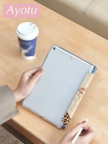 Ayotu 1件豹纹平板电脑保护套和Kindle电子书保护套，兼容第10代、第11代/Air 4代/Air 7代/9.7英寸，兼容三星Galaxy Tab A9 Plus、Kindle（第11代-2024年发布）（6英寸）、Kindle Paperwhite第12代（2024年发布），绝佳节日礼物，时尚简约图案。 - 彩色 - 查看 4