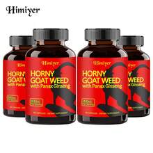 Himiyer Men's Wild Yam And Ginseng Capsules - High-Concentration Natural Supplement - Contains Wild Yam And Ginseng, High-Concentration Natural Ingredients For Energy Support, Male Herbal Endurance Enhancement - Energy Herbal Capsules - Herbal supplements - 查看 5