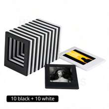 5/10/20 khung ảnh từ tính dán tủ lạnh, album ảnh từ tính nhiều màu sắc 3 inch phù hợp với phim mini. - Nhiều màu - Xem 17