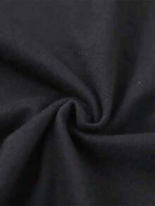 1 Disney Shi Dizai Men's T-Shirt-Men's Fashion Letter Cartoon Design, Breathable And Light, Red Casual Short-Sleeved T-Shirt, Suitable For Sports, Travel, Parties-The Perfect Gift For Disney Fans, Disney T-Shirt, Party Clothes, Dynamic Printing, Comfortable And Fit. - Black - View 4