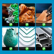 5件套金刚石涂层锉刀组，钛镀层，高温硬化，高耐磨性，适用于工业应用，研磨工具 - 鑽石銼刀 - 查看 4