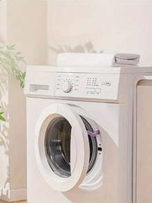 1pc Magnetic Washing Machine Door Stopper - Purple And Pink, Ventilation And Deodorization, Moisture-Proof, Safety And Anti-Clip Design, With Strong Magnetic Attachments, Washing Machine Ventilation Support Rod Magnetic Washing Machine Anti-Mildew And Anti-Odor Ventilation Clip Door Buckle - Multicolor - View 4