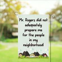 12x18 Inch Funny Garden Flag For Outside Farmhouse Home |   Polyester Material, Multipurpose Use, No Electricity Needed, English Language - A - 查看 6