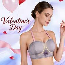 Breast Massager, Heating, Kneading, And Push-Up Bra, Electric Breast Massager - 紫丁香色 - 查看 6