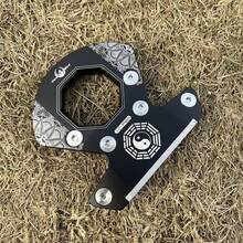 Vermilion Bird 一件中国风水占卜用具——朱雀太极八卦推球，铝合金铸造，左右手通用，配有保护盒，节日送礼佳品 - 黑色 - 查看 5