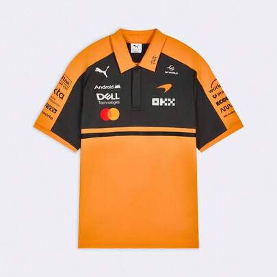 Puma 男士迈凯伦 Polo 衫，针织领短袖 T 恤 71395101