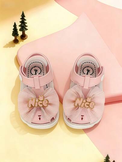 Toddler Girls' Summer Soft Bottom Breathable Sandals, Infant & Baby Walking Shoes