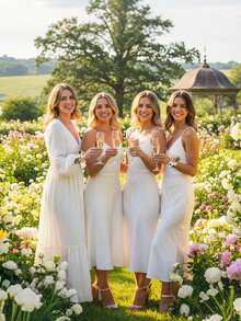 2 chiếc vòng tay hoa cài cổ tay bằng acrylic, khóa vàng, thoải mái khi đeo trong đám cưới, tiệc tùng, chụp ảnh (Không bao gồm hoa). - Nhiều màu - Xem 3