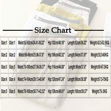 ¡RecomendadoPantalones N Para Mujer, Holgados, Casuales, De Pierna Recta¡Top de Temporada - blanco - Ver 1