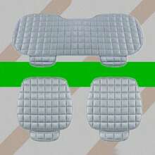 3pcs Car Seat Cushion Set, Front Seat Cushion, Rear Seat Cushion, 3 PiecesAnti-Slip Car Seat Pad - Multicolor - View 14