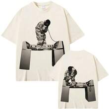 2026 New Album OCTANE COVER Print Tee Don Toliver High Quality TEE Summer Harajuku 100%Cotton Casual Grunge Round Neck Tees Funny Shirts Graphic Tee  Anime Shirt Couple Matching Outfits Vacation Matching Couple Outfits Summer Outfits - màu đen - Xem 3