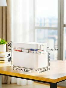 VOOVA 1layers Medicine Organizer - White - View 6