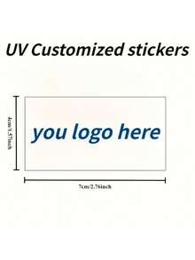 Personalized UV Transfer Stickers - Suitable For Customizing Water Bottles And Coffee Cups With Images, Logos, Or Personal Logos, 3D Transparent Sticker Design That Is Easy To Apply & Durable Without Peeling. High-Quality Adhesive - Multicolor - View 4