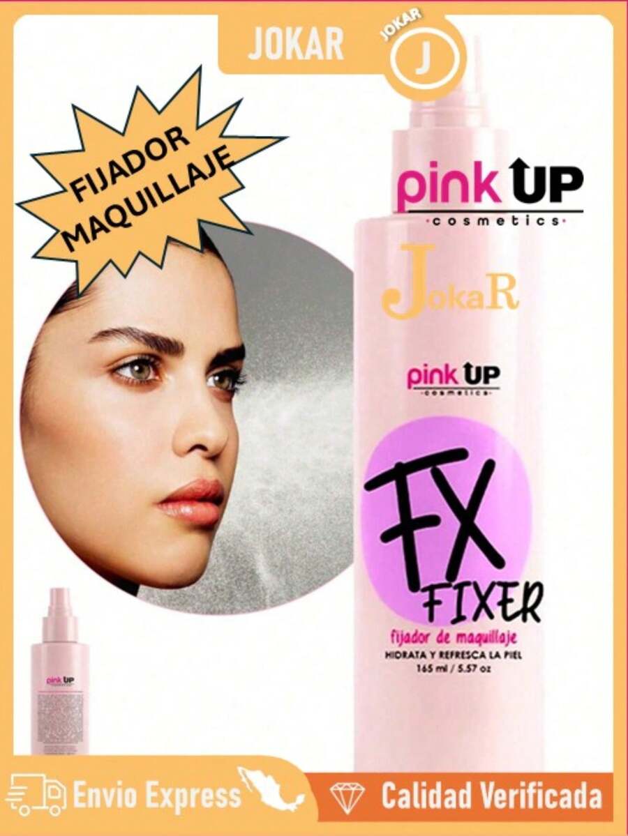 Pink Up Fx Fixer Makeup Setting Spray, Moisturizing Matte Makeup Sealer - 1 PIEZA - View 1