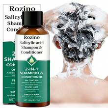 100克水杨酸洗发水，即刻控油，质地轻盈，泡沫丰富，深层清洁头皮，蕴含水杨酸泡沫，深层滋养，保湿，强健发根。热保护配方，蕴含天然萃取物，如同护发素般呵护秀发健康，滋养发根，令秀发蓬松亮泽。 - 洗髮+護髮素 - 查看 1