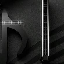 SELINER-24-håls kromatisk munspel för nybörjare, studenter, professionellt instrument, C-ton, julklapp - Svart - Visa 7