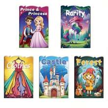 5-Pack Children's Cartoon Coloring Books Set - Zoo, Dinosaur, Insect, Underwater World And Unicorn Themes | 60 Patterns, Suitable For 3+ Years Old Boys And Girls | Perfect Educational Gift For Birthday, Christmas And Halloween | Cultivate Creativity And Imagination Through Diverse Combinations | Preschool Fun - Multicolor - View 11