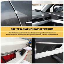 Chrom Zierleiste 15mm x 15M selbstklebend Auto Chromleiste Klebeband Leisten - 15 m - Übersicht 10