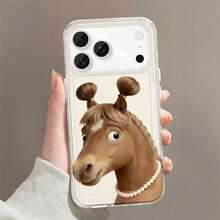 Cartoon horse For Glory Play 50 40 30 20 PLUS X60 50 PRO 9 8 T X9 8 5 OPPO A79 78 60 58   57 38 17 3 1 OPPORENO10 05 PR0  Pixel 9 A MOTOGPOWER#2024 2025 Thin   and transparent soft case for phone, with a bare phone feel - Caballo de dibujos animados TKK-Transparente-SBSCEY - Ver 4