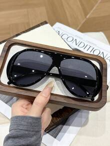 1 pièce Lunettes de style pilote rétro européen et américain, accessoires d'été, accessoires pour cheveux, prix réduits, essentiel pour les voyages - Multicolore - Voir 14