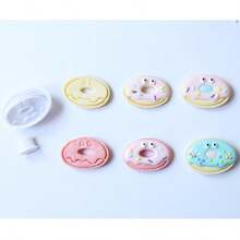 Cartoon Series Cookie Molds, Donut Series, PLA Material Printing Molds, Easy To Use For Holiday Parties, Tea Gatherings, Home Kitchens, And Bakeries - White - View 11