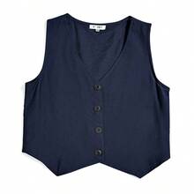 ZAPATERÍAS PAKAR Felker Vest For Women Navy Color Cod 133119-B - Navy Blue - View 3
