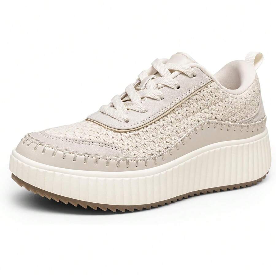 ¡RecomendadoDREAM PAIRS Tenis para Mujer para Caminar, Zapatos Casuales para Mujer,Size 24.0 cm,Arenisco-Knit,SDFN2379W¡Top de Temporada - 1 - Ver 1