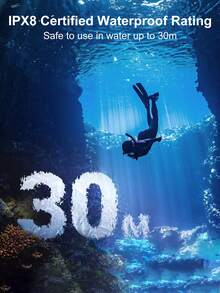 Túi chống sốc, chống nước cho điện thoại, vỏ chống nước, túi chống nước dùng khi bơi lội, vỏ bảo vệ điện thoại chống nước đa năng tương thích với iPhone 17, 16, 15, 14, 13 Pro Max, quà tặng mùa xuân. - Nhiều màu - Xem 5