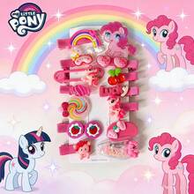 Bộ 14 kẹp tóc hoạt hình My Little Pony, kẹp tóc mái nhiều màu sắc, phụ kiện tóc thời trang cho nữ, kẹp tóc chủ đề ngựa Pony dễ thương phù hợp cho tiệc tùng và sử dụng hàng ngày, món quà sinh nhật, ngày Valentine sáng tạo dành cho bạn bè, phụ nữ và các cô gái. - A - Xem 10