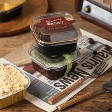 10/20/50 Pcs Foil Cupcake Liners Heat Resistant Aluminum Cake Cups With Lid Round Baking Cups With Lids Kitchen Wedding Birthday Party Supply - Multicolor - View 7