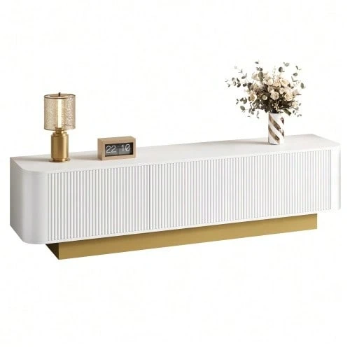 Television Stands & Entertainment Centers - White - View 1