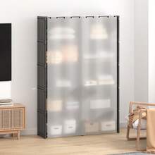 Multi-Tier Storage Organizer Rack - Easy To Assemble, Dust-Proof For Books, Clothes, Shoes Etc. - Suitable For Home, Office, Classroom, Rental And Dorm - Multicolor - View 2